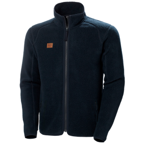 HERITAGE PILE JACKET NAVY Mens